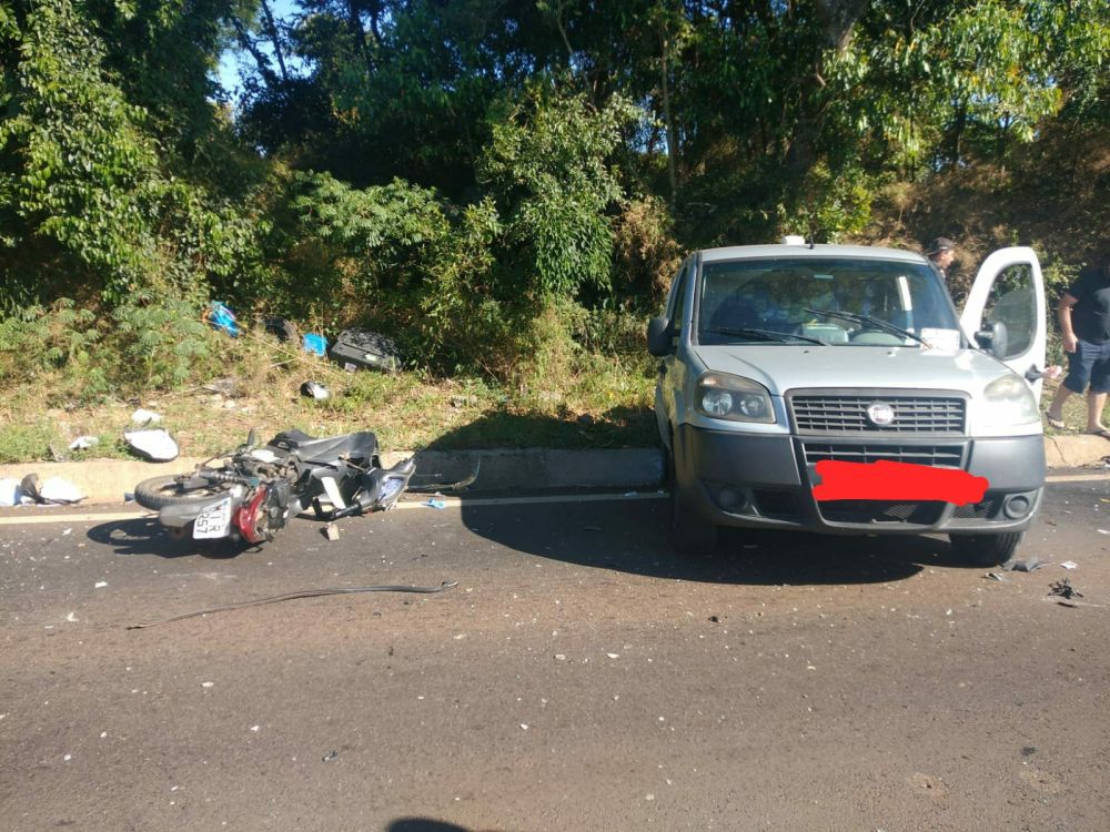 Condutor De Motocicleta Fica Em Estado Grave Ap S Acidente Na Br