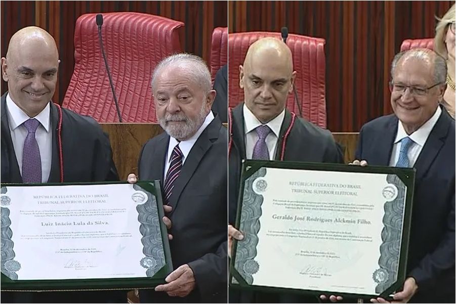 Lula e Alckmin são diplomados no TSE Tudo Sobre Xanxerê