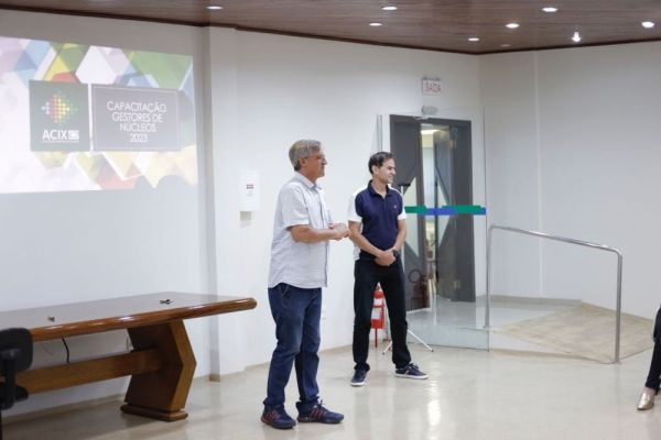 Acix realiza treinamento para gestores de núcleos Tudo Sobre Xanxerê