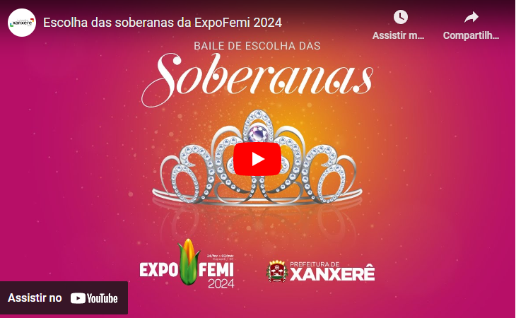 Ao Vivo Acompanhe O Baile De Escolha Das Soberanas Da Expofemi