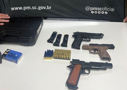 Homem Preso Por Viol Ncia Dom Stica E Posse Irregular De Arma De Fogo