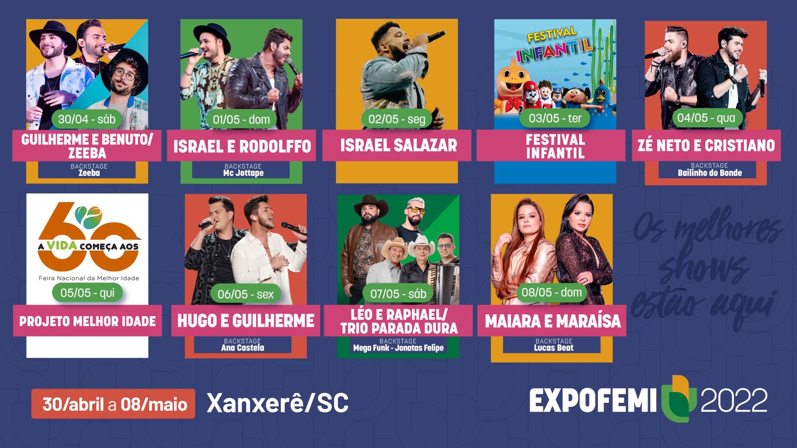 Veja onde comprar ingressos para a ExpoFemi 2022 | Tudo Sobre Xanxerê